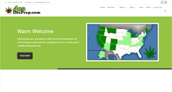 Desktop Screenshot of 420docprep.com